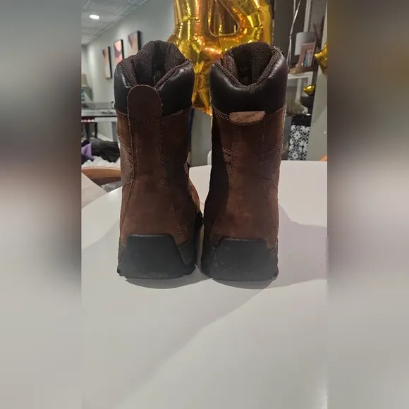 FIELD &amp; STREAM Woodsman 800g Insulated Waterproof Hunting Boots in brown.Size 10