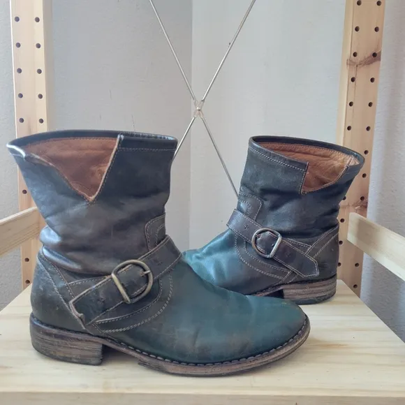 Fiorentini   Baker Leather Eli Moto Boots 37