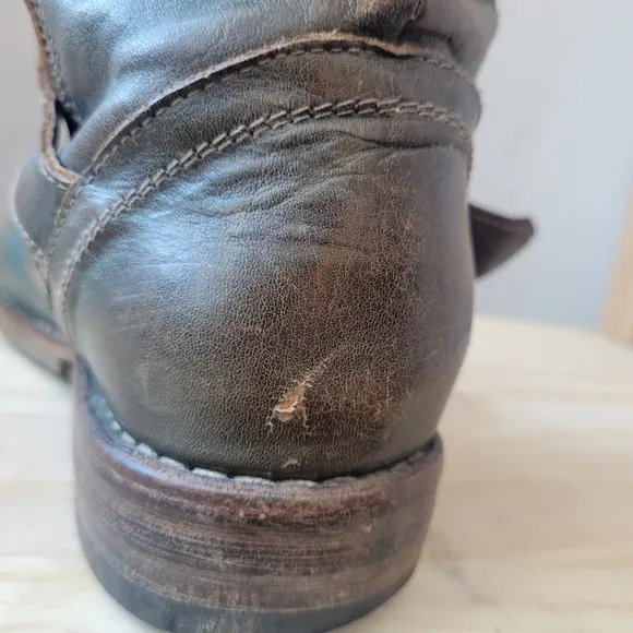 Fiorentini   Baker Leather Eli Moto Boots 37