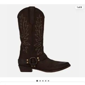 FiveSeventyFive leather Knee Brown Western Boots