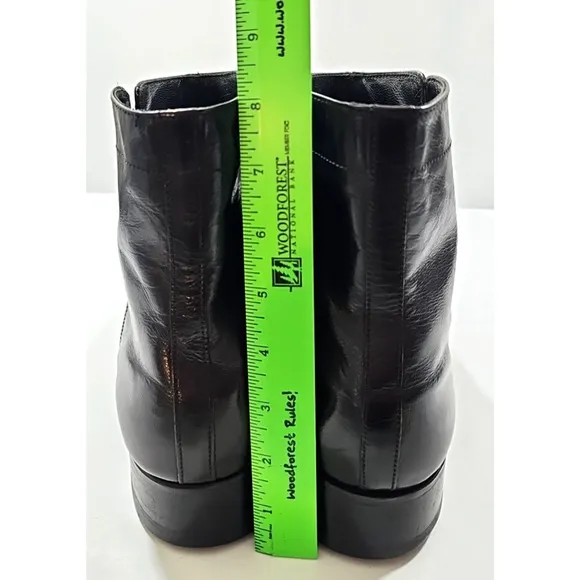 Florsheim ~Men's Size 11 EEE~ Black Leather Side Zip Beatle Boots~~17074-01~