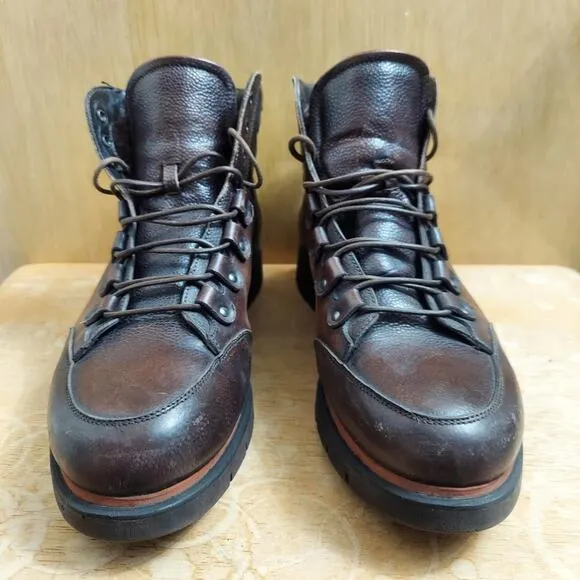 Franceschetti Italy Barneys New York Men's US 10 Brown Leather Ankle Boots *EUC*