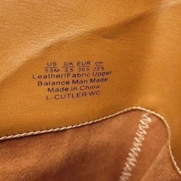 Franco Sarto Cutler Leather Wide Calf Tall Riding Boot Camel Brown Women's 5.5
