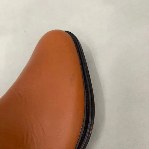 Franco Sarto Leather Boots Womens 9 Classic Equestrian First Lady Parisian Chic