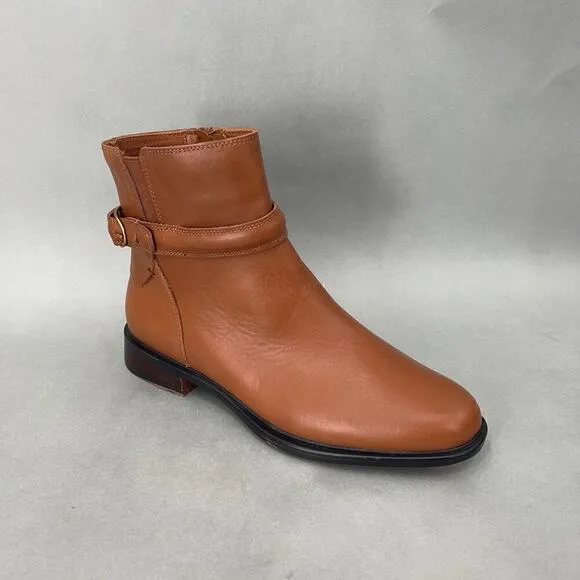 Franco Sarto Leather Boots Womens 9 Classic Equestrian First Lady Parisian Chic
