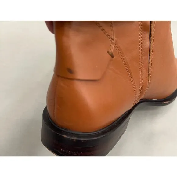 Franco Sarto Leather Boots Womens 9 Classic Equestrian First Lady Parisian Chic