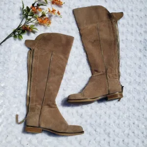 Franco Sarto size 6.5 tan riding boot