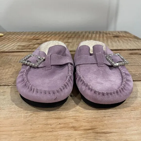 Free People After Riding Mules Lavender Purple NWOT (small flaw) Women’s Size 8