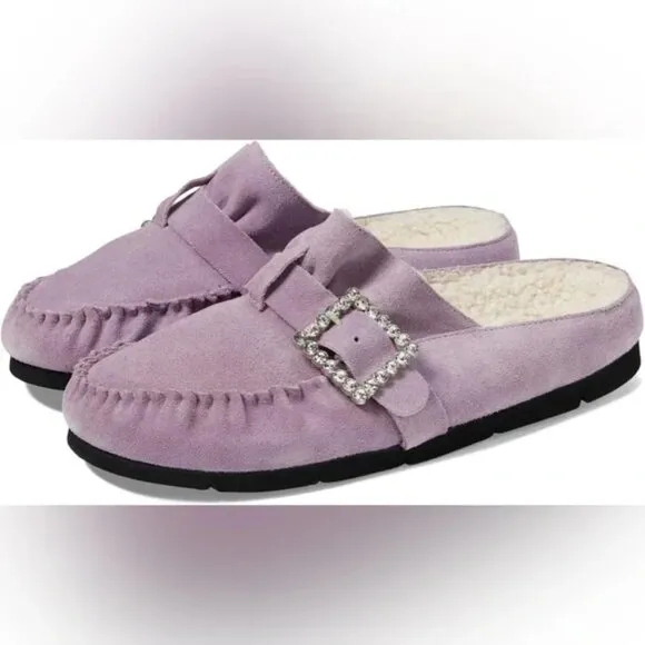 Free People After Riding Mules Lavender Purple NWOT (small flaw) Women’s Size 8