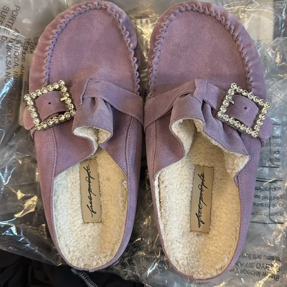 Free People After Riding Mules Lavender Purple NWOT Women’s Size 9.5