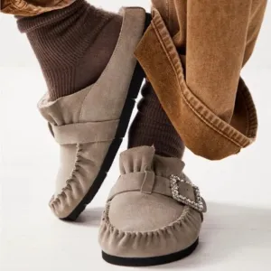 Free People After Riding Mules Stone Grey NWOT Women’s Size 7