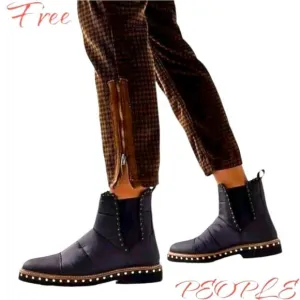 FREE PEOPLE ATLAS PUFFER CHELSEA WINTER ANKLE BOOTS NEW IN BOX SIZE 9