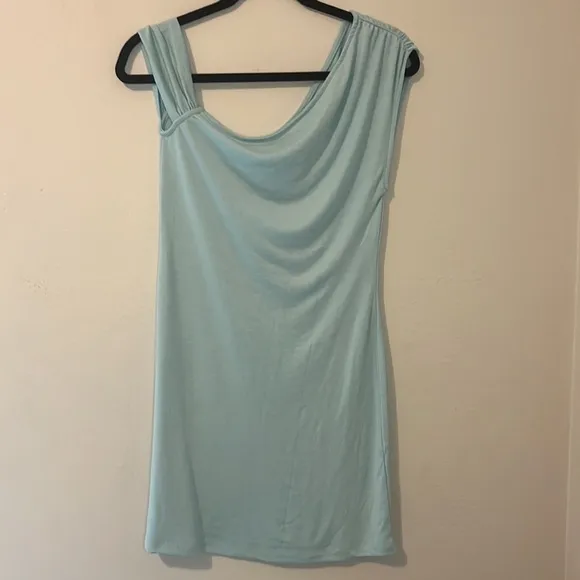 Free People Beach Cora Mini Dress - Splash Blue NWOT Small or Large