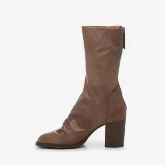 Free People Elle Boot Sz 41 NWT $198 Brown Leather Women's Boots