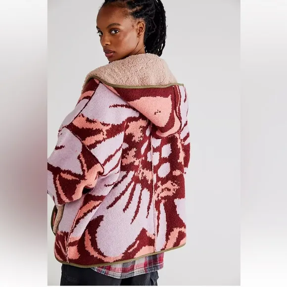 Free People Winter Chill Reversible Jacket NEW