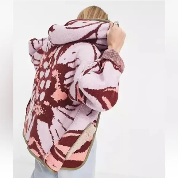 Free People Winter Chill Reversible Jacket NEW