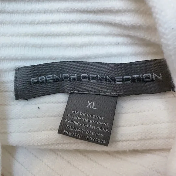 FRENCH CONNECTION Babysoft Lena Funnelneck Pullover Sz L