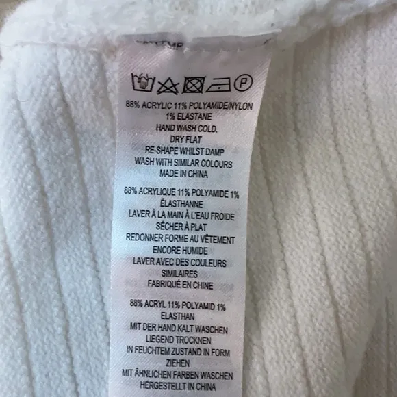 FRENCH CONNECTION Babysoft Lena Funnelneck Pullover Sz L
