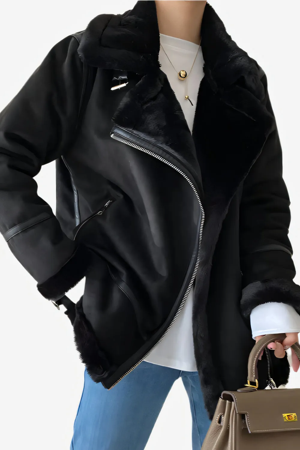 Frostbound Luxe Fur Jacket