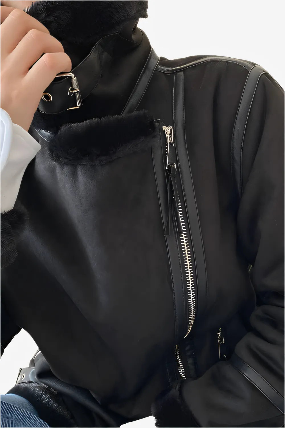Frostbound Luxe Fur Jacket