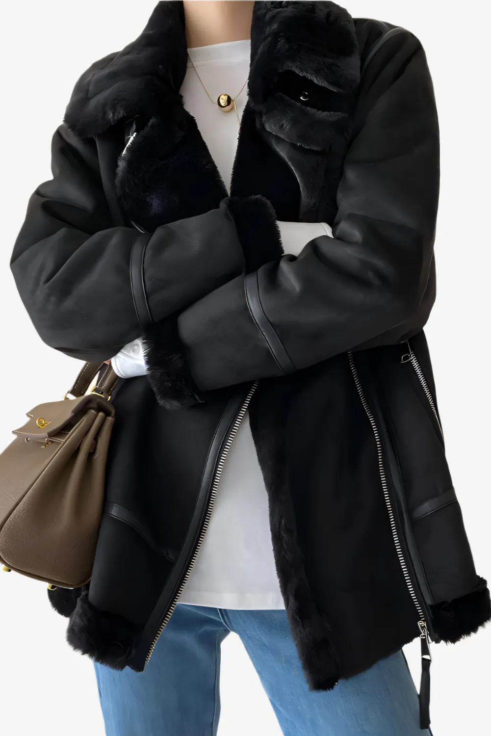 Frostbound Luxe Fur Jacket