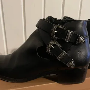 Frye black Leather Boots Size 8.5