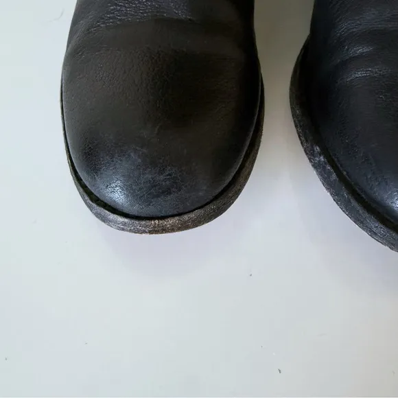 Frye Boots Women’s Melissa Button Back Zip  Tall Leather Boho SZ 8.5