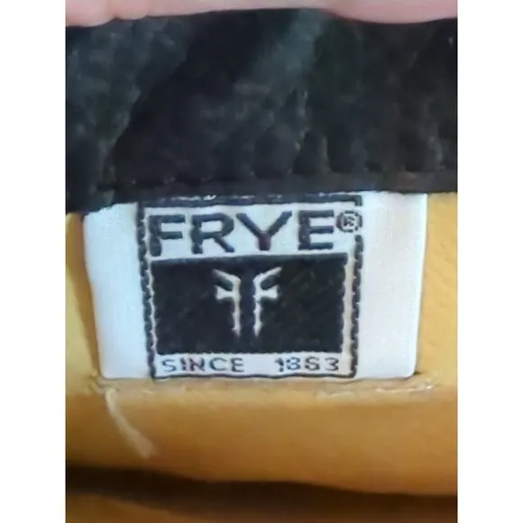 Frye Dorado Women’s Black Leather Tall Riding Boots Sz 6.5 Knee High EUC