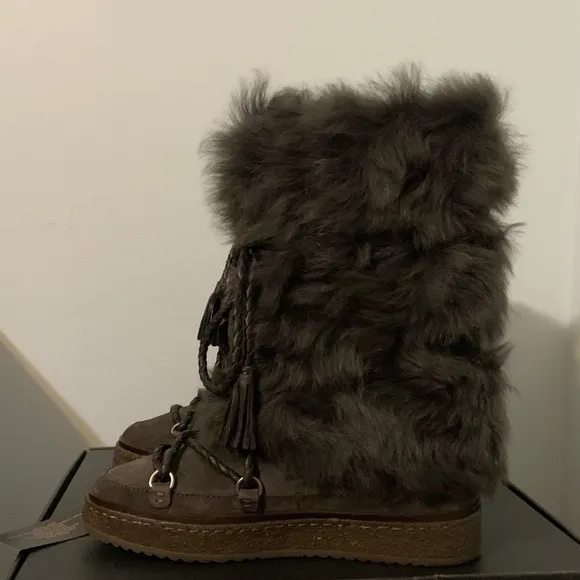 Frye Gail Shearling Tall Winter Boots