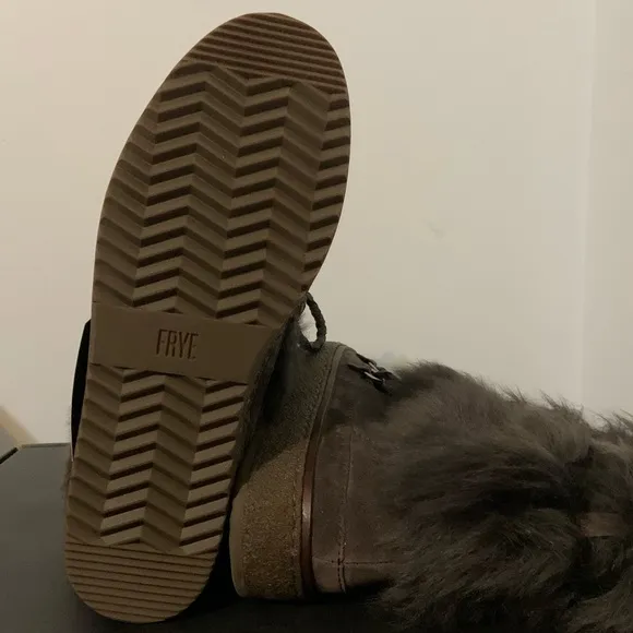 Frye Gail Shearling Tall Winter Boots