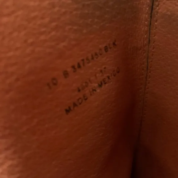 Frye leather black boots