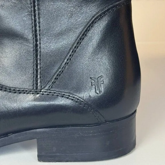 FRYE Melissa Button 2 Leather Boots Size 6