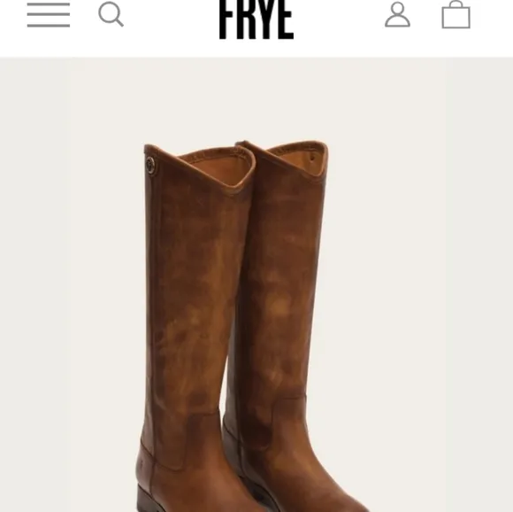 Frye Melissa Button 2 Leather Riding Boots