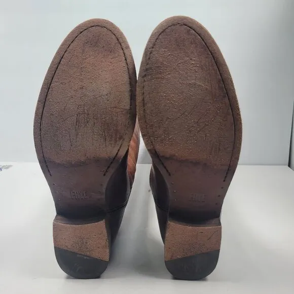Frye Melissa Button 2 Women's Brown Boots 3475449 US Size 10B