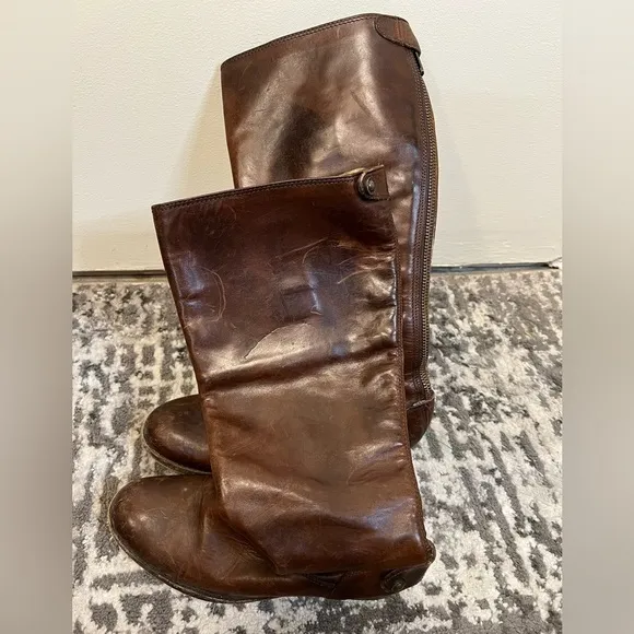 Frye melissa leather boots