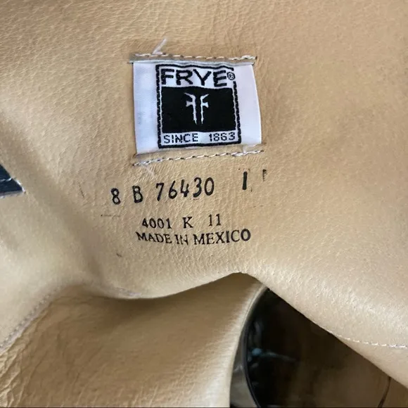 Frye melissa leather boots