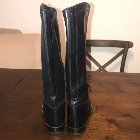 Frye Melissa Riding equestrian Tall lace up Boots