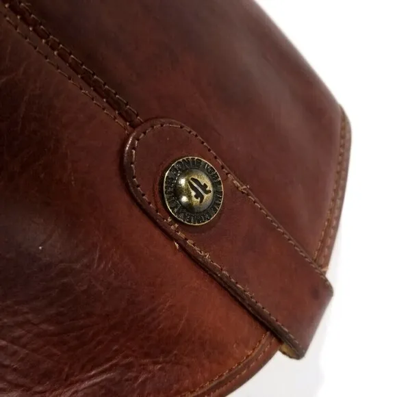 FRYE Melissa Whiskey Leather Button Lug Tall Boots Western Horse Gir Equestrian