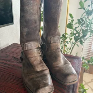 Frye Men's Brown Leather Boots