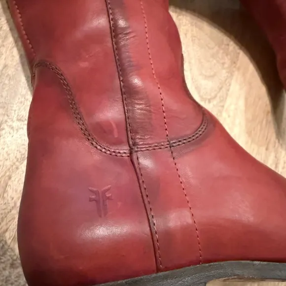 FRYE Paige Tall Riding Leather Knee-High Boots 6.5