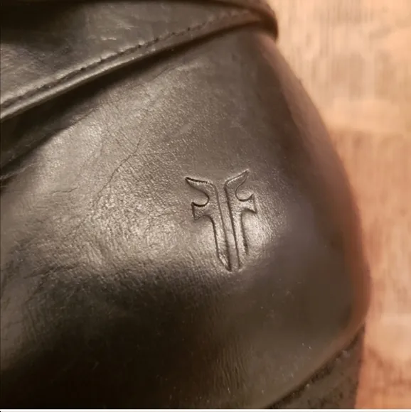 Frye Patty Riding Bootie Black Size 8.5