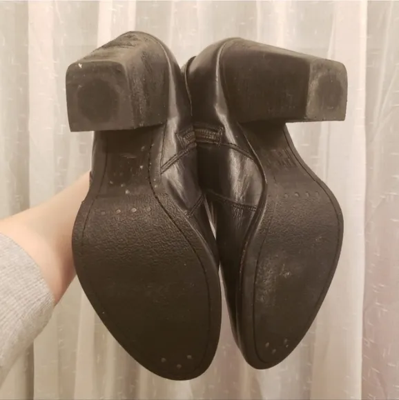 Frye Patty Riding Bootie Black Size 8.5