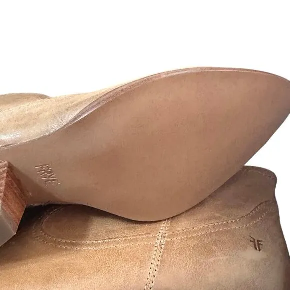 Frye Reina leather bootie boots