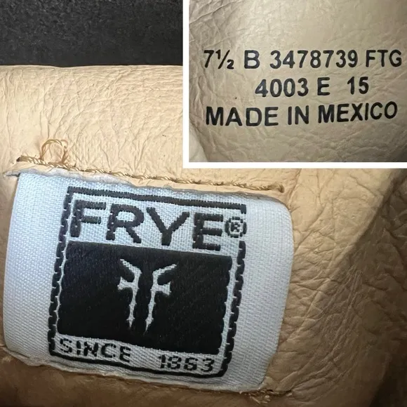 FRYE Shirley Brown Suede Over the Knee Equestian Tall Fall Boots Size 7.5 B