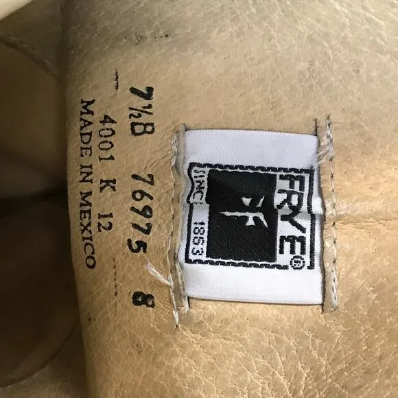 Frye Womens Lindsay Plate Knee High Pull On Strap Equestrian Riding Boots 7.5