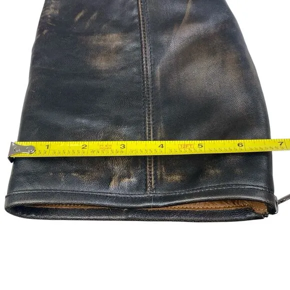Frye Women’s Melissa Brown Distressed Harness Riding Boots Size US 7