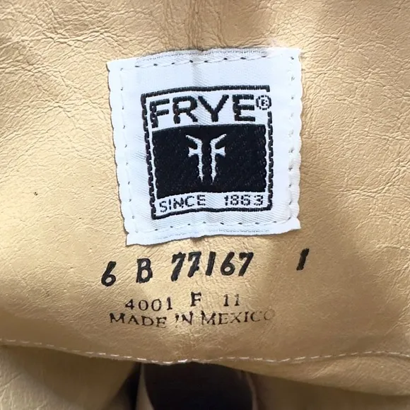 Frye Womens Melissa Button Tall Boots Size 6 Black Knee Riding Equestrian Vtg
