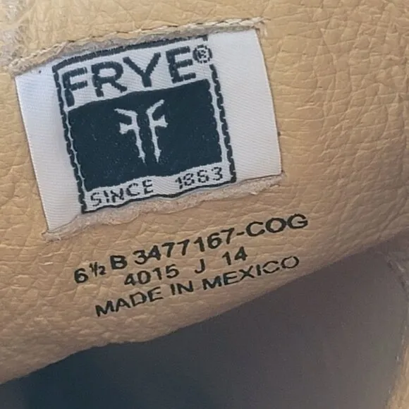 Frye Women's Pull-On Melissa Button Riding Equestrian Boots. Size 6.5 B