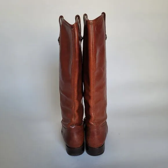 Frye Women's Pull-On Melissa Button Riding Equestrian Boots. Size 6.5 B