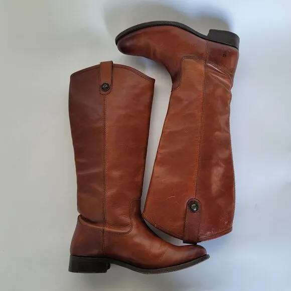 Frye Women's Pull-On Melissa Button Riding Equestrian Boots. Size 6.5 B